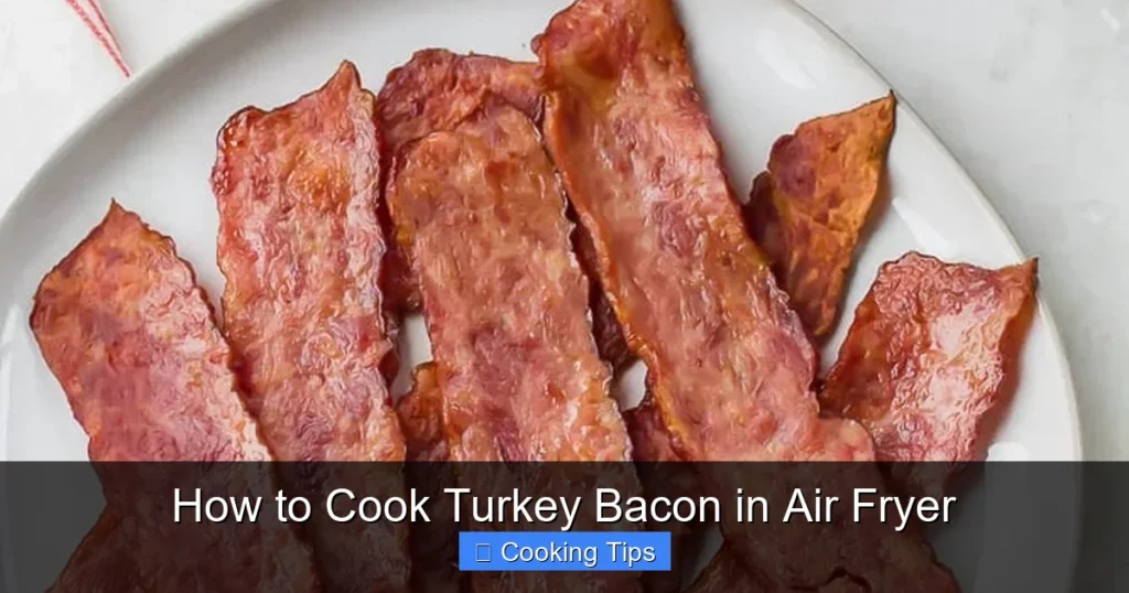 How to Cook Turkey Bacon in Air Fryer