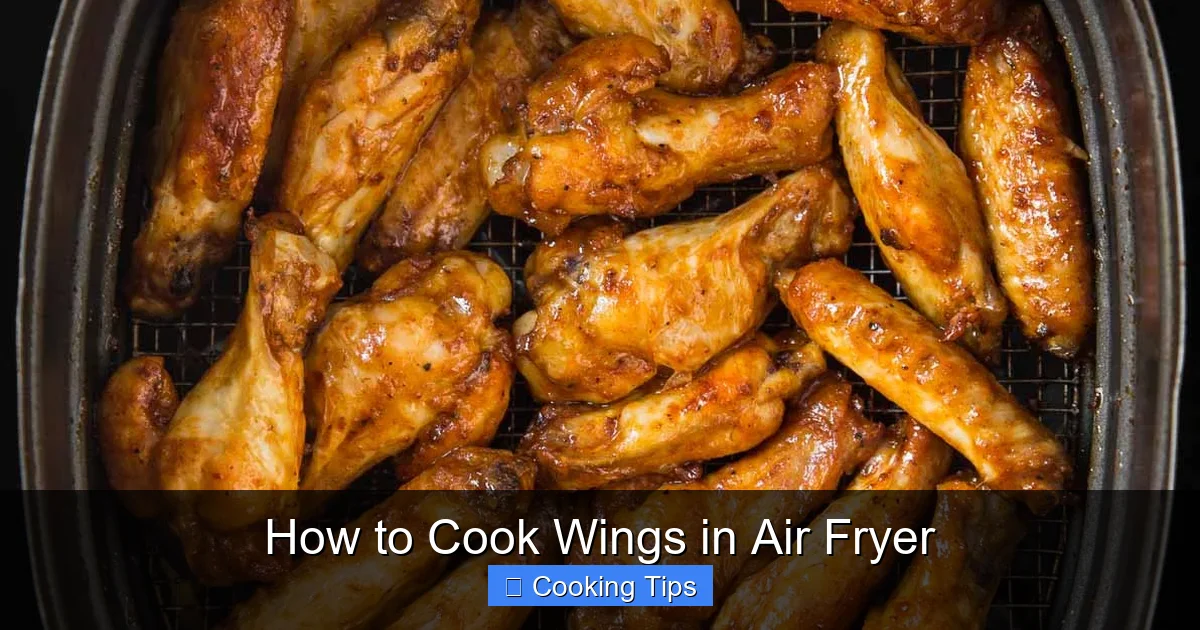 How to Cook Wings in Air Fryer