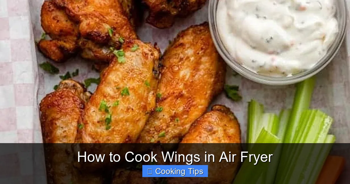 How to Cook Wings in Air Fryer
