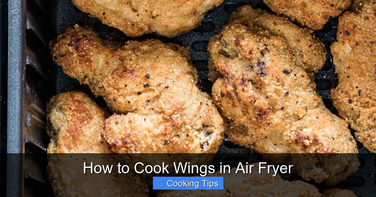 How to Cook Wings in Air Fryer