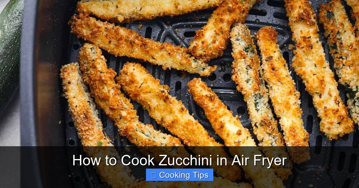How to Cook Zucchini in Air Fryer