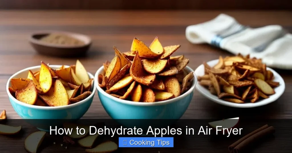 How to Dehydrate Apples in Air Fryer