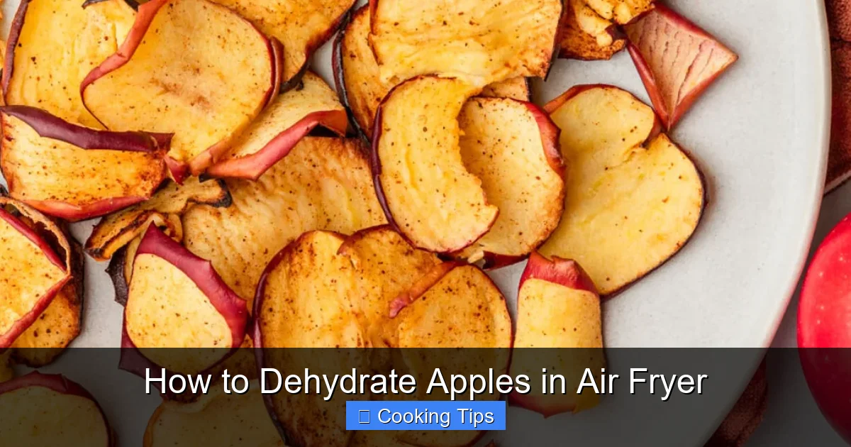 How to Dehydrate Apples in Air Fryer