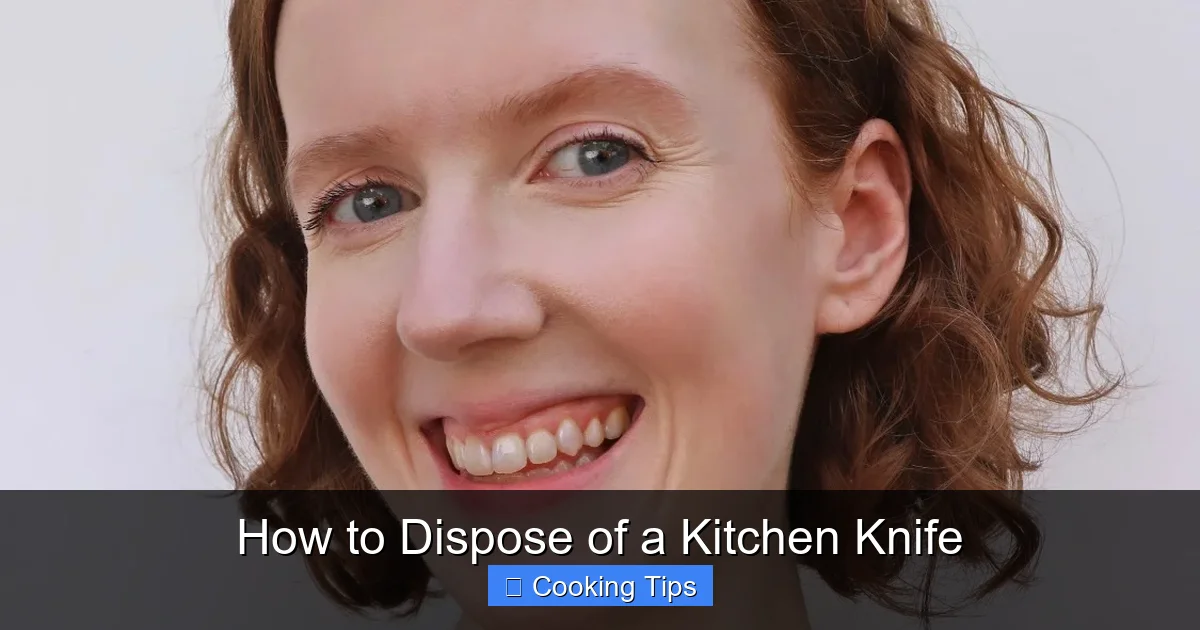 How to Dispose of a Kitchen Knife