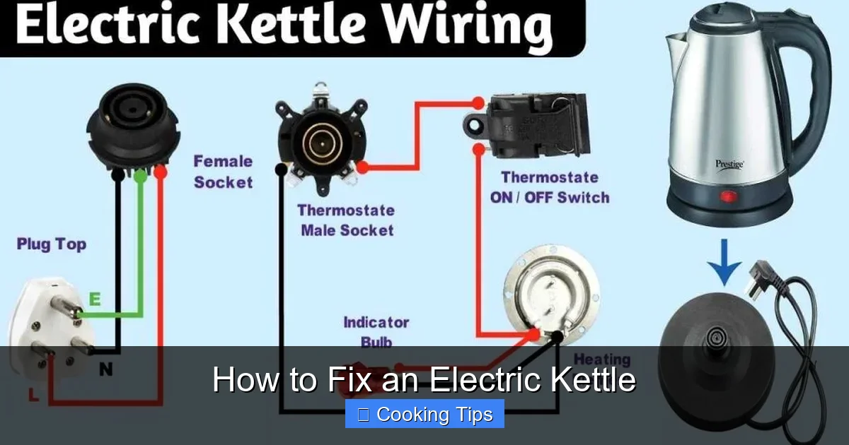 How to Fix an Electric Kettle