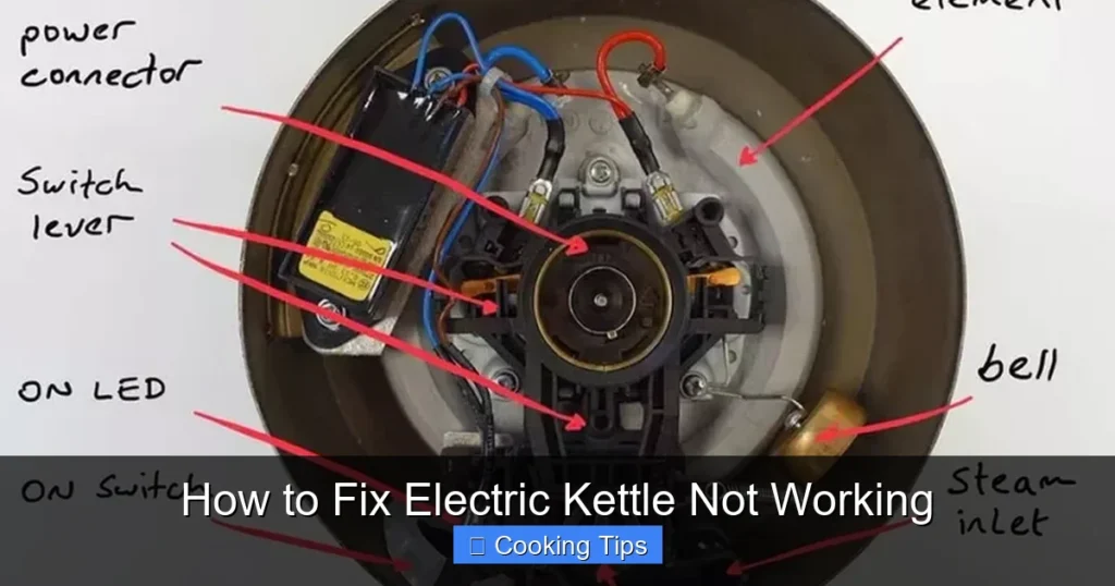 How to Fix Electric Kettle Not Working