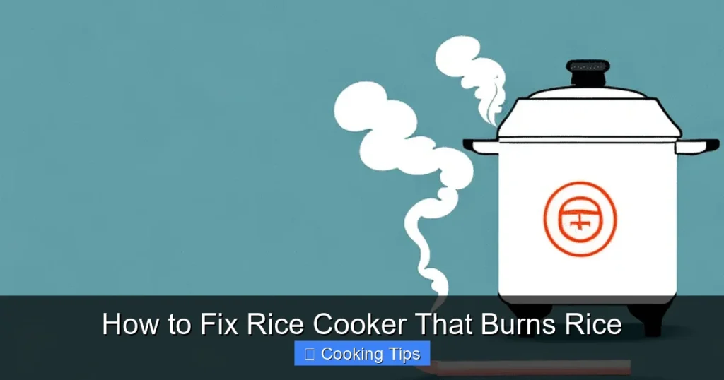 How to Fix Rice Cooker That Burns Rice