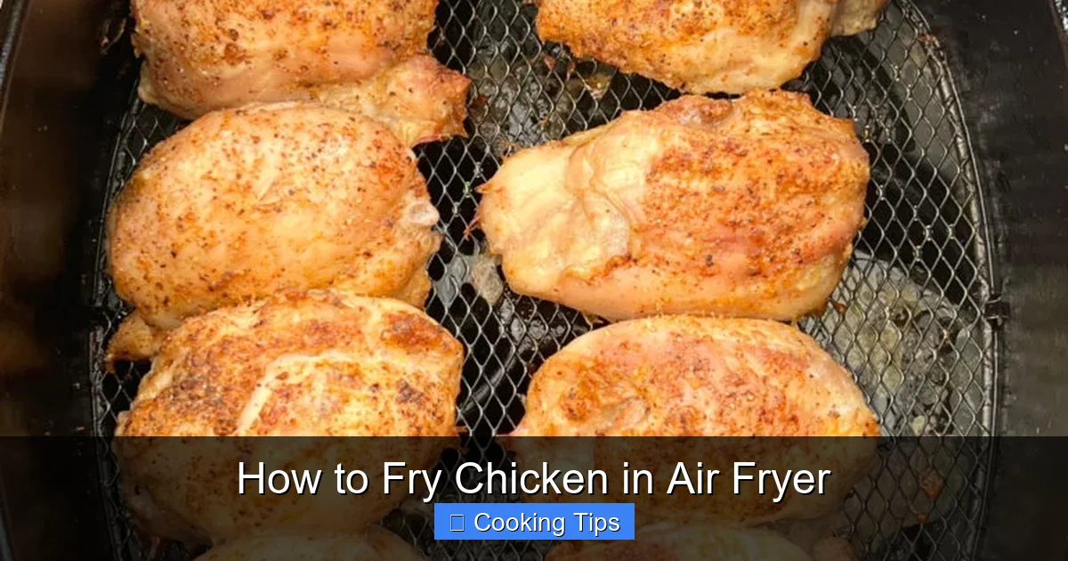 How to Fry Chicken in Air Fryer