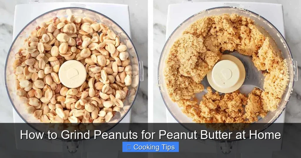 How to Grind Peanuts for Peanut Butter at Home