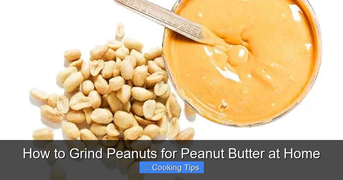 How to Grind Peanuts for Peanut Butter at Home