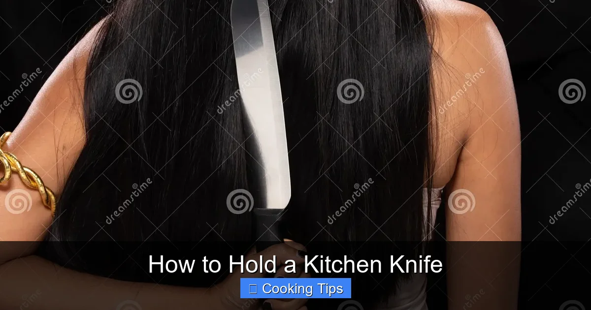 How to Hold a Kitchen Knife
