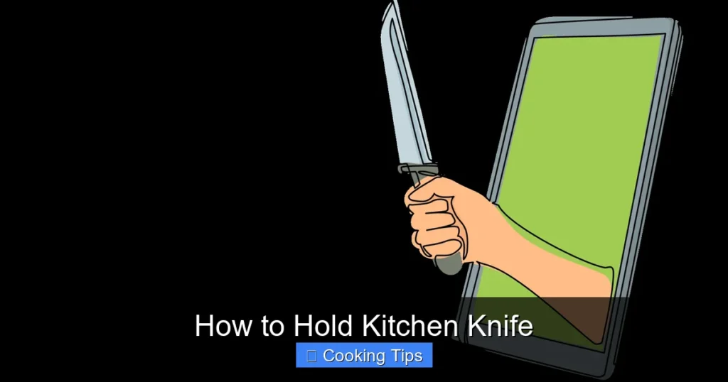How to Hold Kitchen Knife