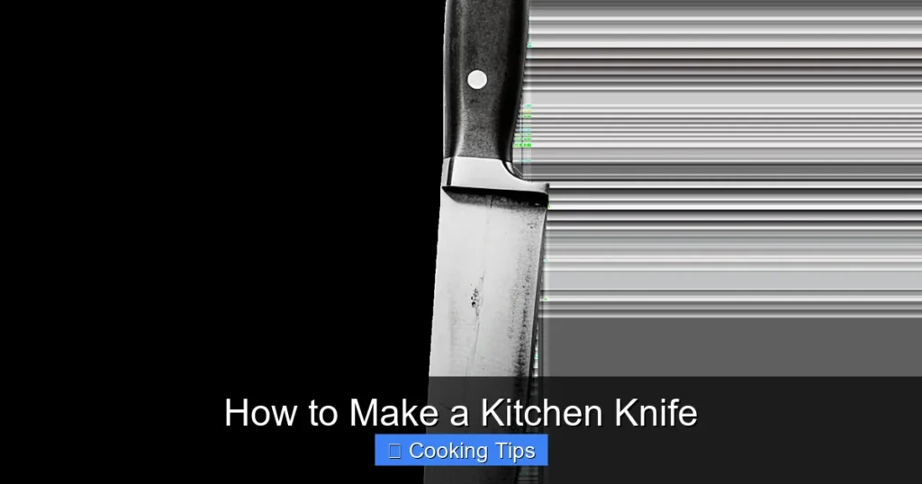 How to Make a Kitchen Knife