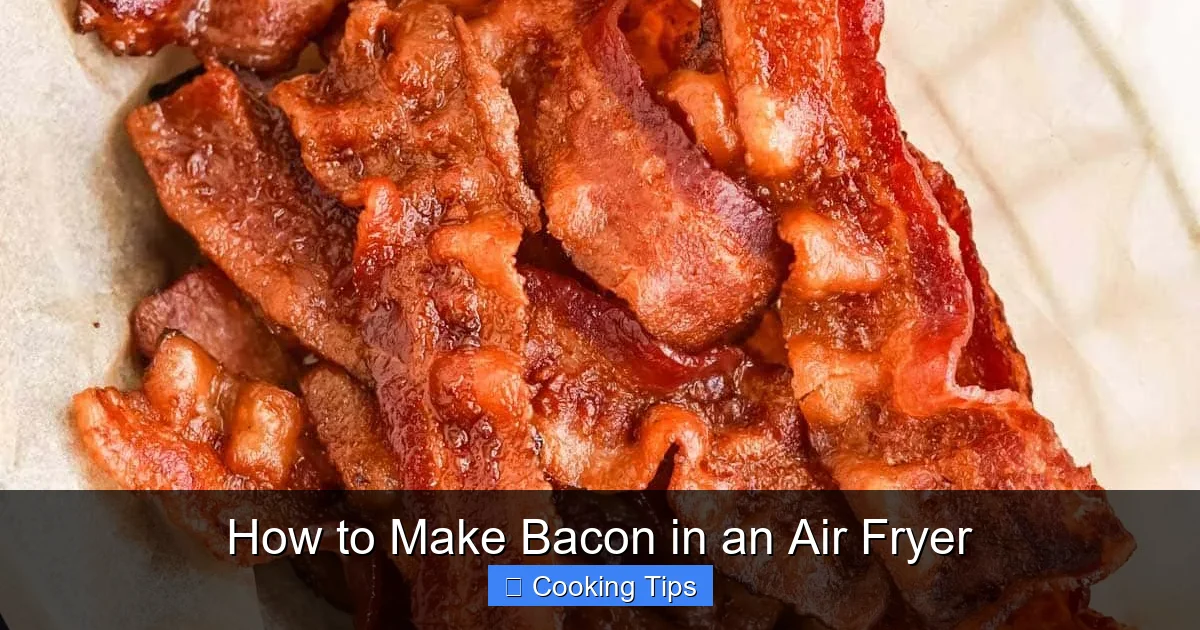 How to Make Bacon in an Air Fryer