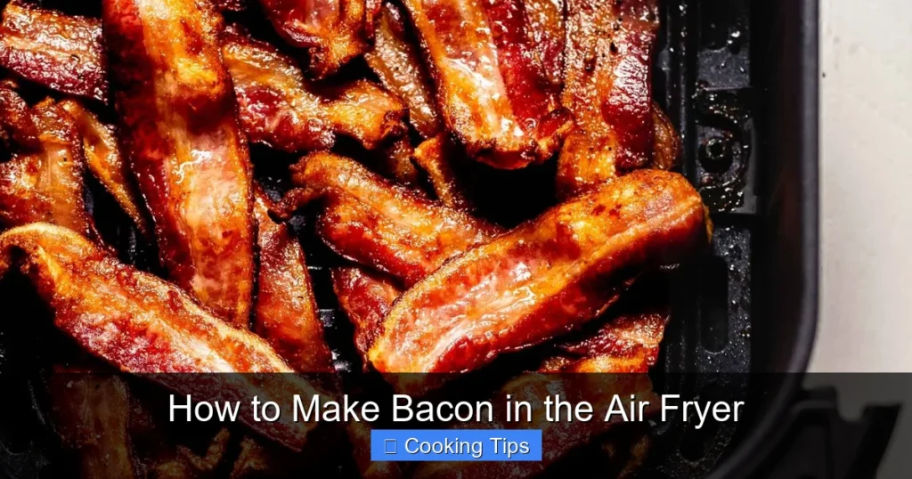How to Make Bacon in the Air Fryer