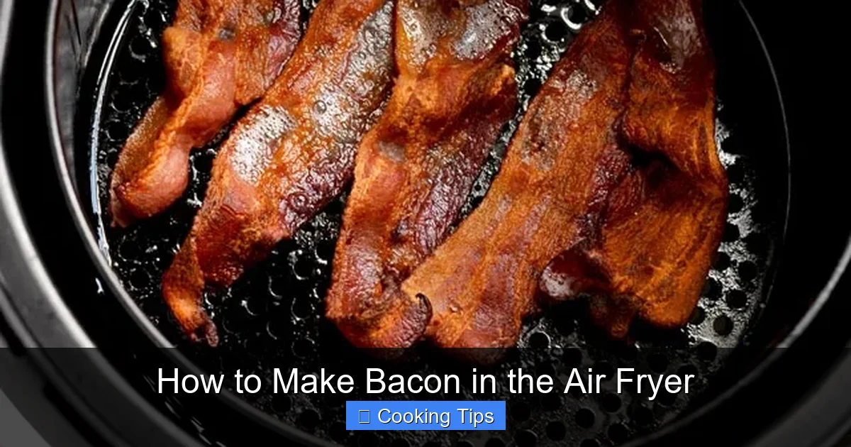 How to Make Bacon in the Air Fryer