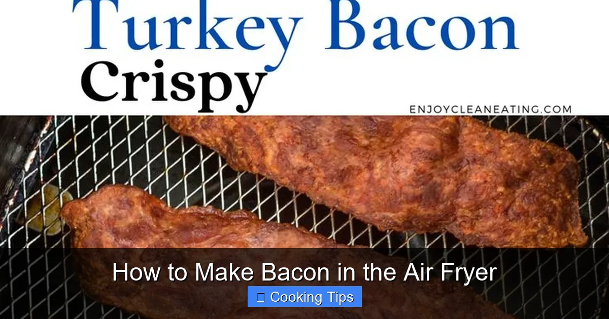 How to Make Bacon in the Air Fryer