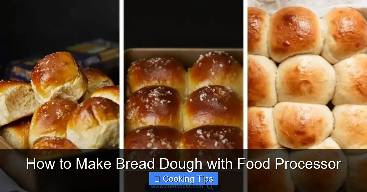 How to Make Bread Dough with Food Processor