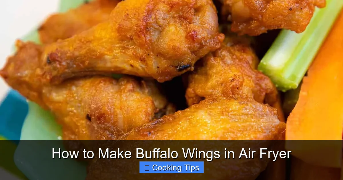 How to Make Buffalo Wings in Air Fryer