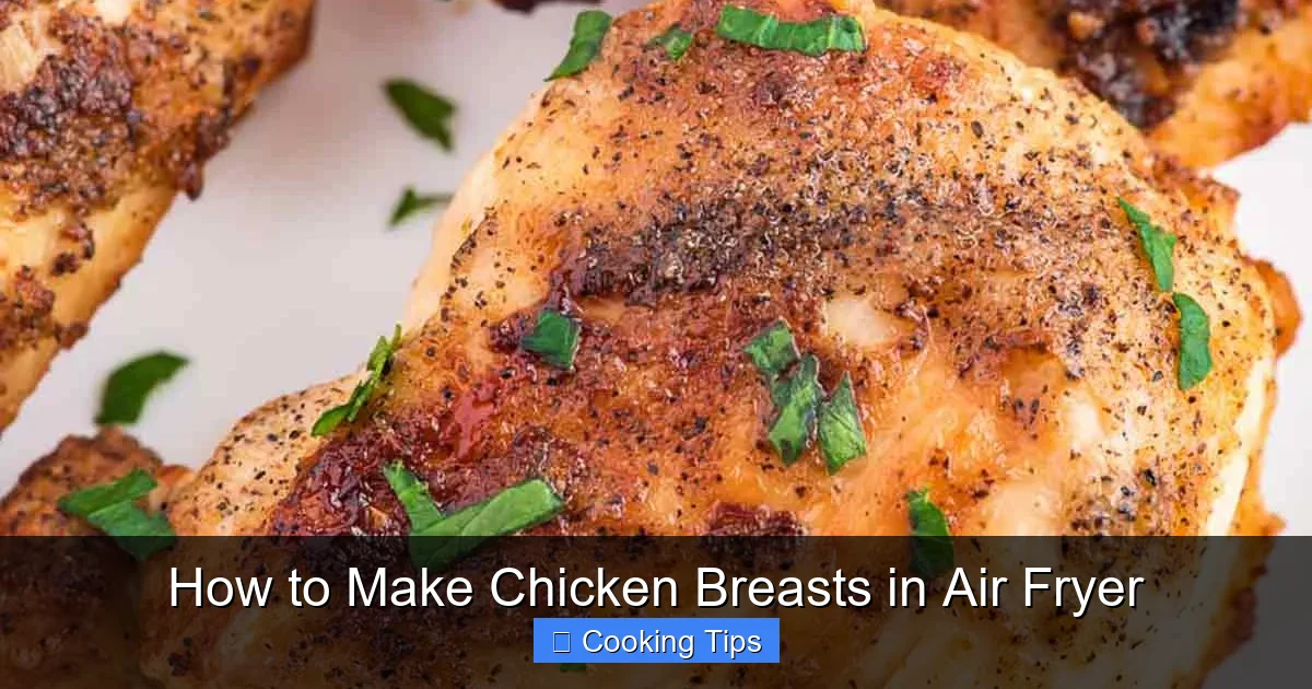 How to Make Chicken Breasts in Air Fryer