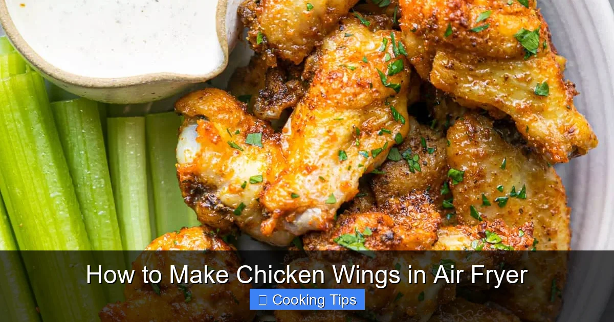 How to Make Chicken Wings in Air Fryer