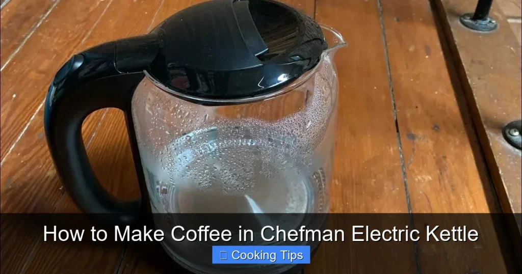 How to Make Coffee in Chefman Electric Kettle How to Make Coffee in Chefman Electric Kettle