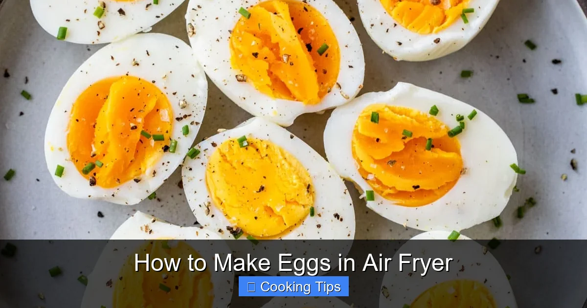 How to Make Eggs in Air Fryer