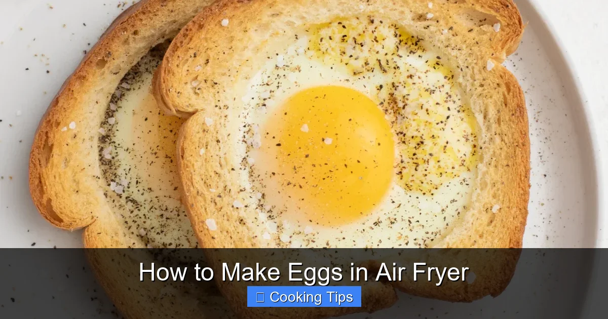 How to Make Eggs in Air Fryer