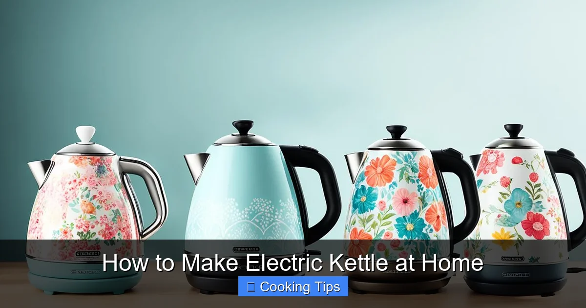 How to Make Electric Kettle at Home