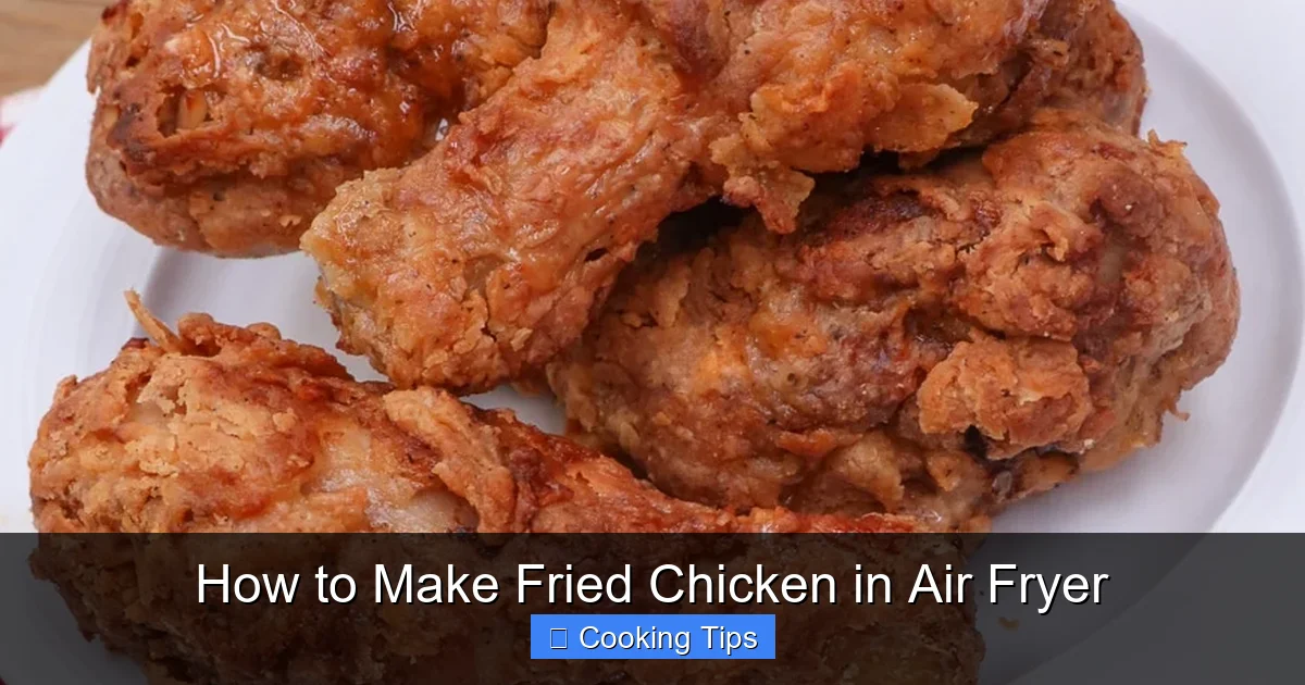 How to Make Fried Chicken in Air Fryer