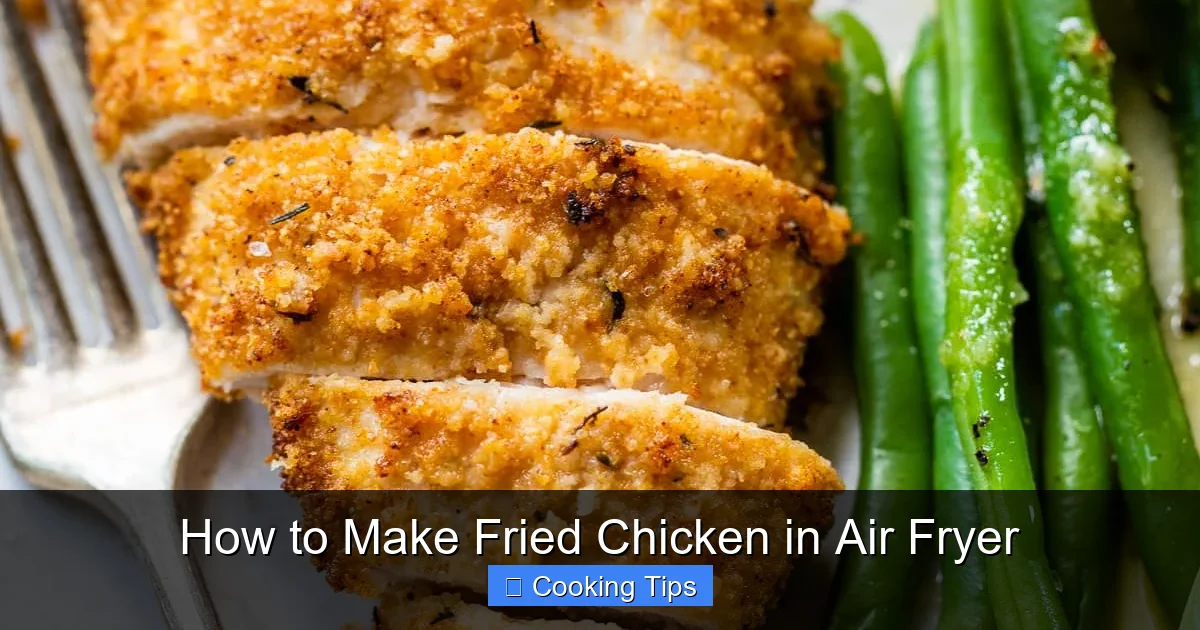 How to Make Fried Chicken in Air Fryer