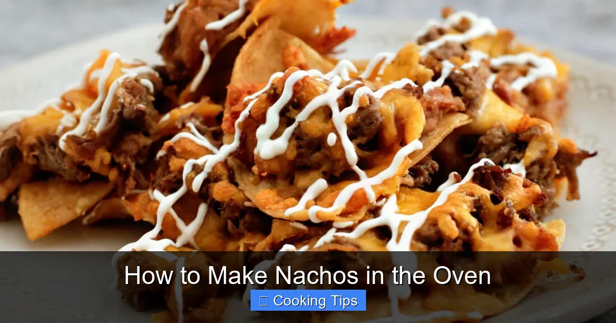 How to Make Nachos in the Oven