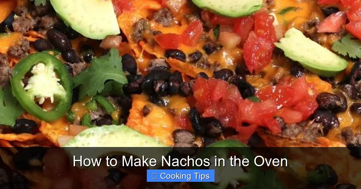 How to Make Nachos in the Oven