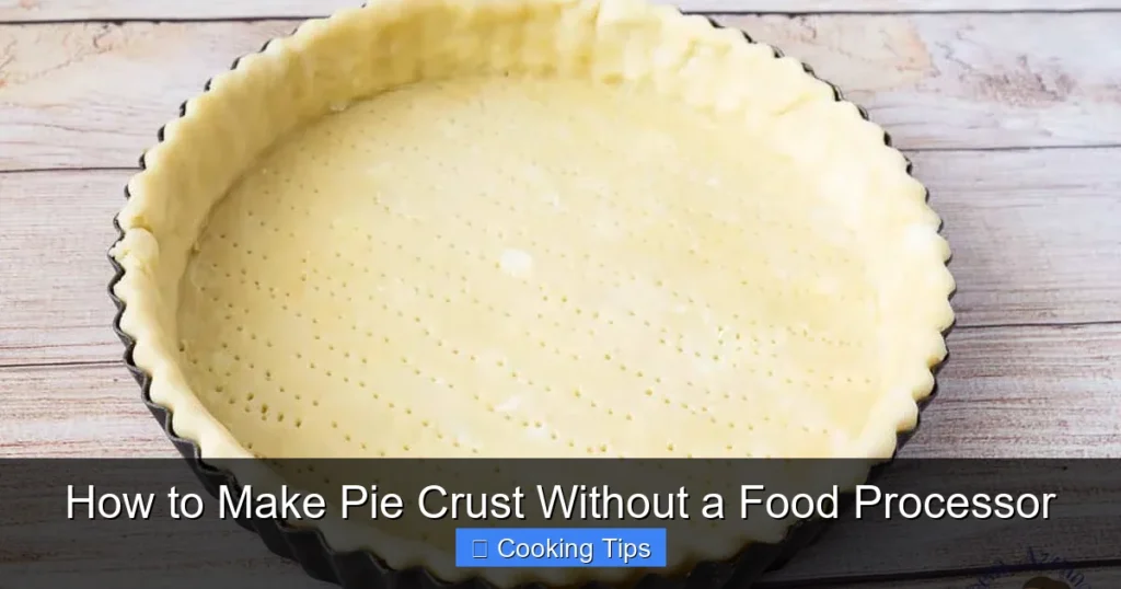 How to Make Pie Crust Without a Food Processor