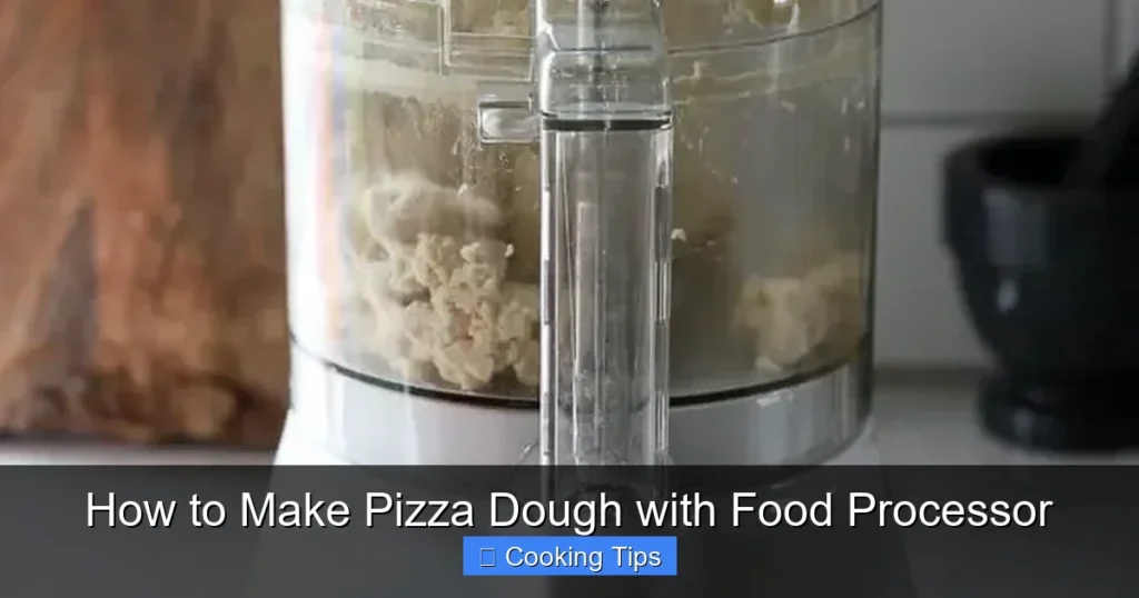 How to Make Pizza Dough with Food Processor How to Make Pizza Dough with Food Processor