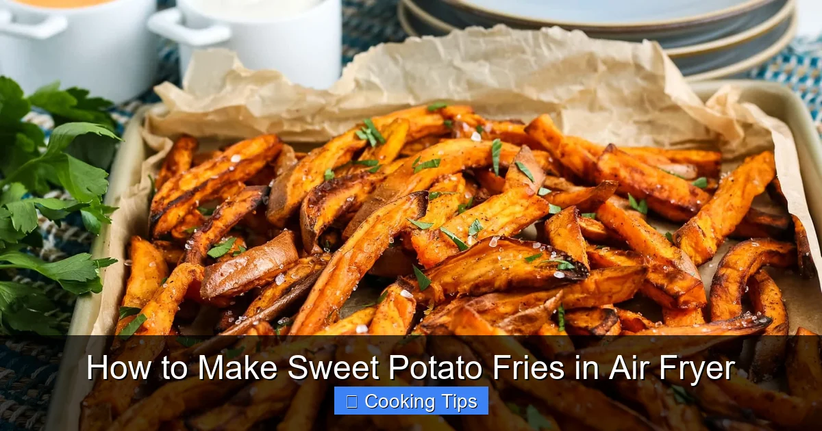 How to Make Sweet Potato Fries in Air Fryer