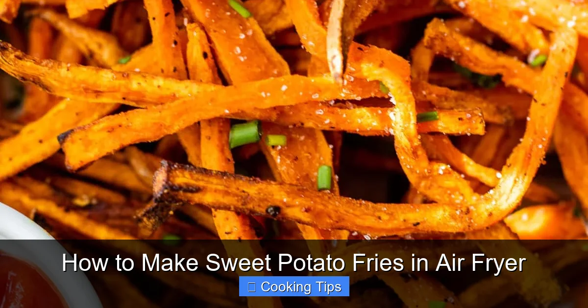 How to Make Sweet Potato Fries in Air Fryer