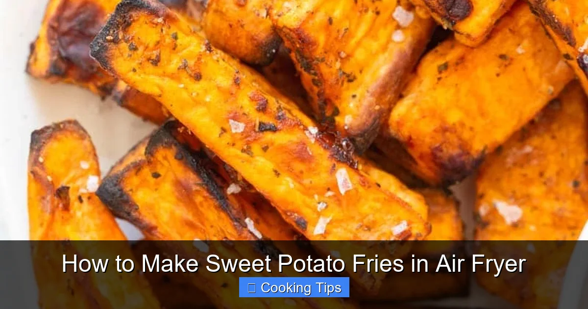 How to Make Sweet Potato Fries in Air Fryer