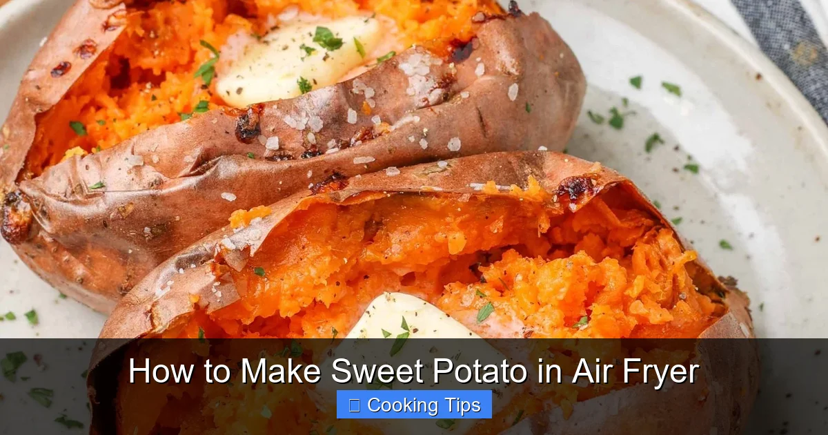 How to Make Sweet Potato in Air Fryer