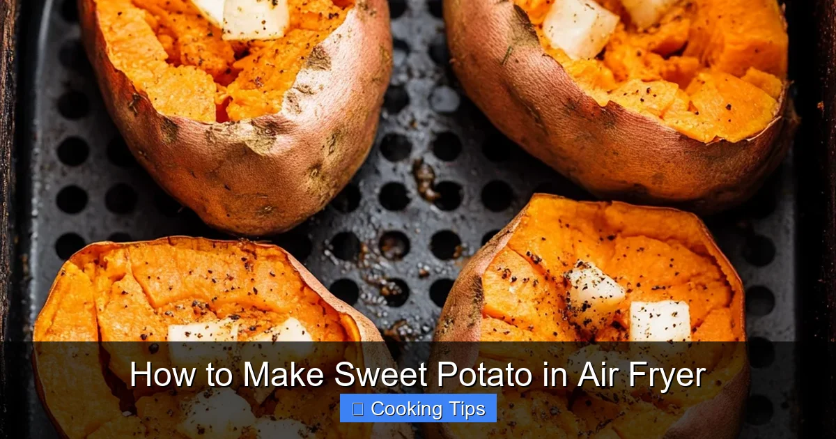 How to Make Sweet Potato in Air Fryer