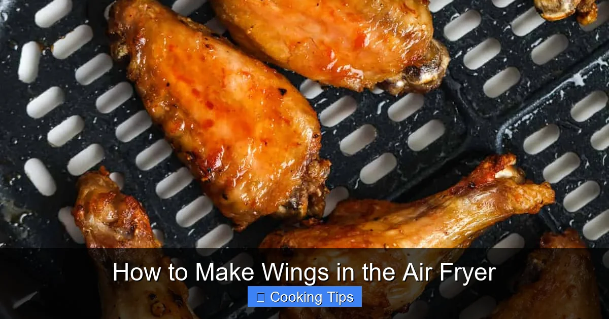 How to Make Wings in the Air Fryer