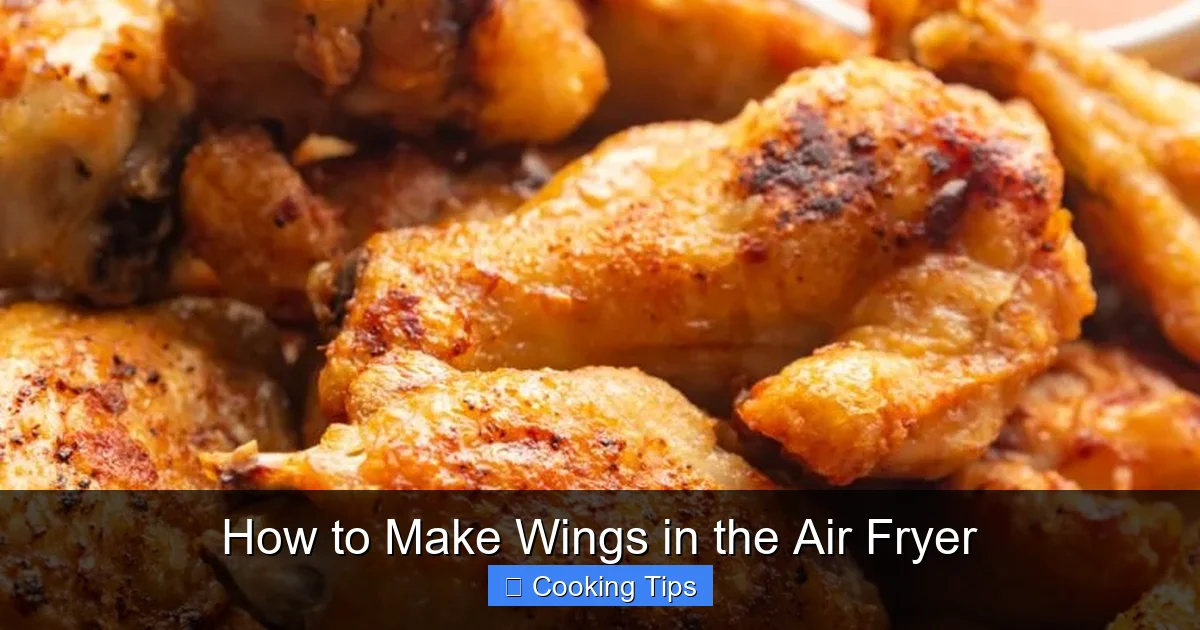 How to Make Wings in the Air Fryer
