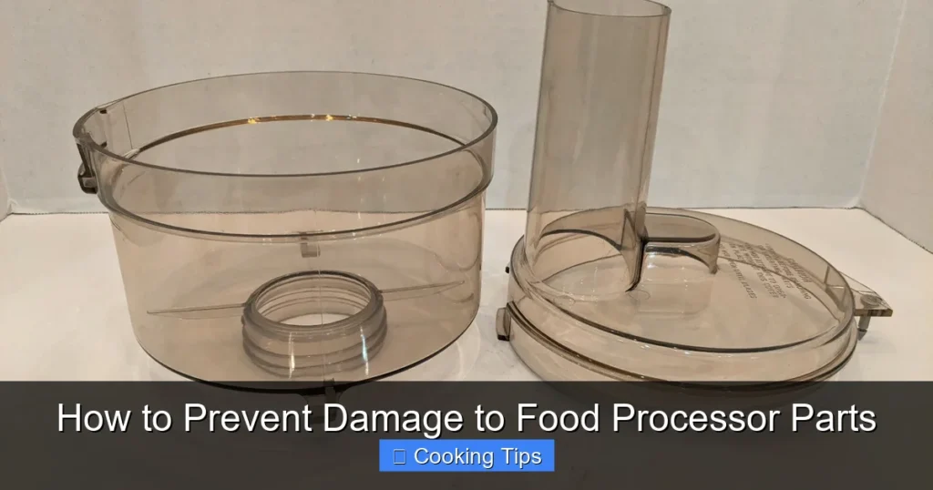 How to Prevent Damage to Food Processor Parts