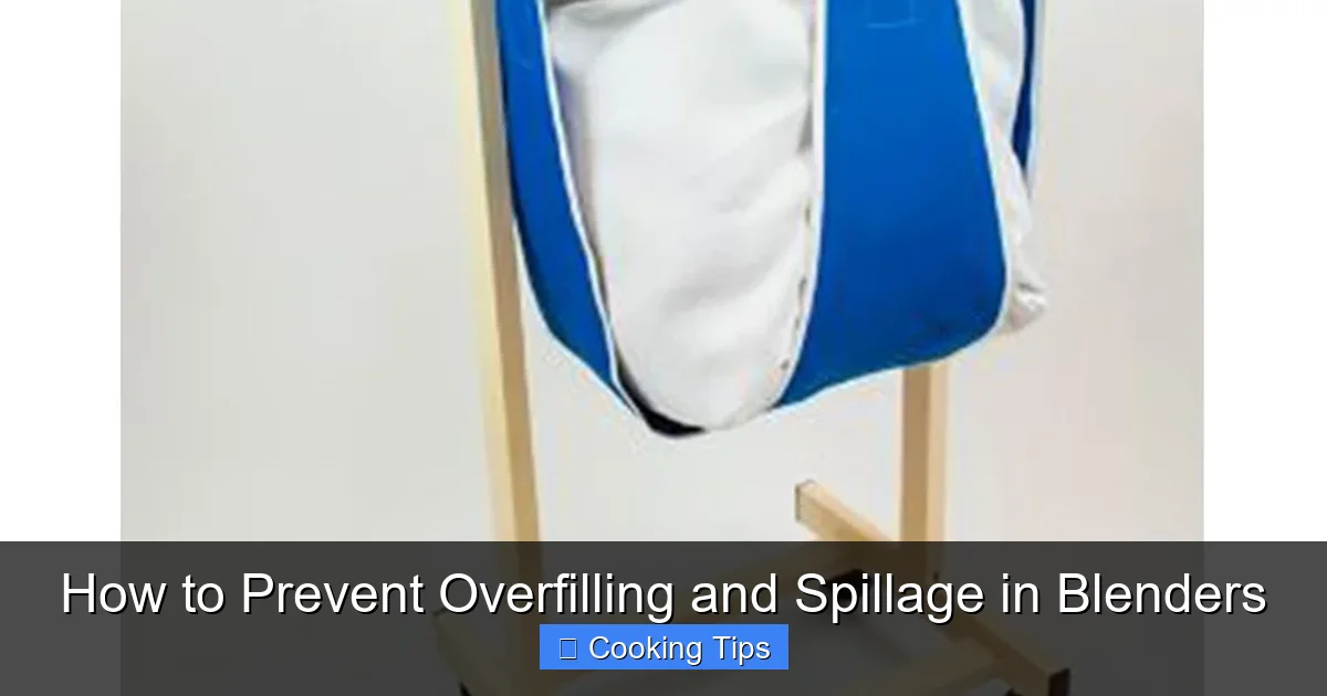 How to Prevent Overfilling and Spillage in Blenders