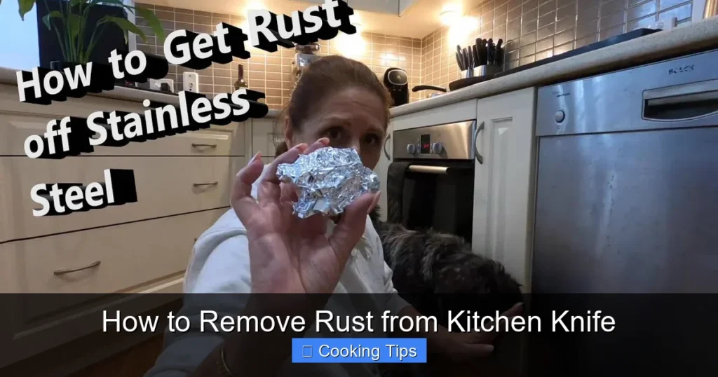 How to Remove Rust from Kitchen Knife
