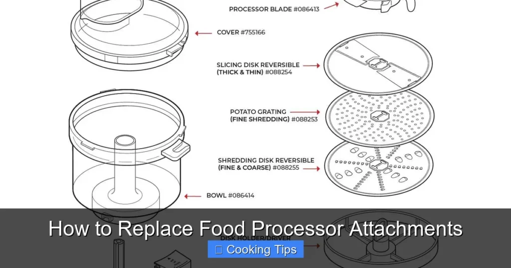 How to Replace Food Processor Attachments