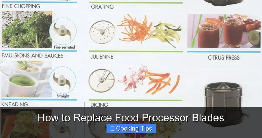 How to Replace Food Processor Blades