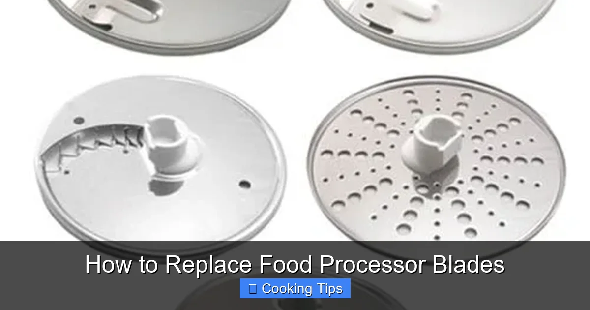 How to Replace Food Processor Blades