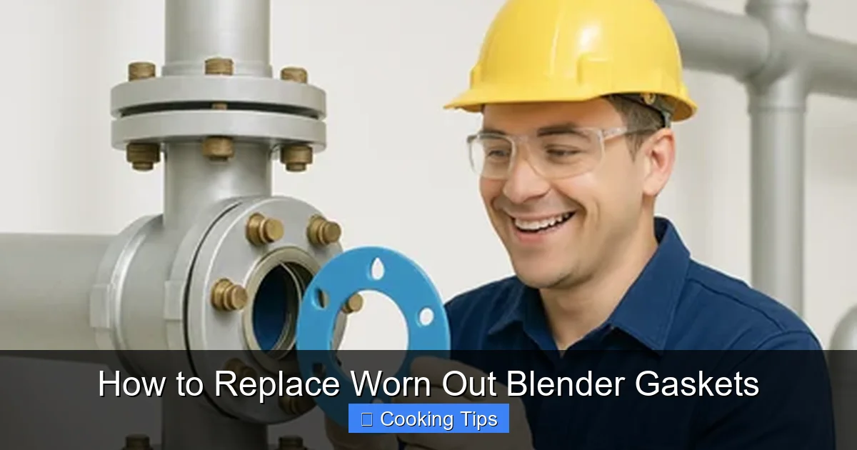 How to Replace Worn Out Blender Gaskets