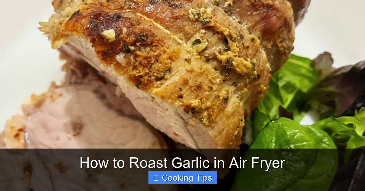 How to Roast Garlic in Air Fryer